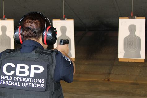 With a fully loaded handgun, face a single target at 7 yards from low ready. . Cbp firearms qualification course